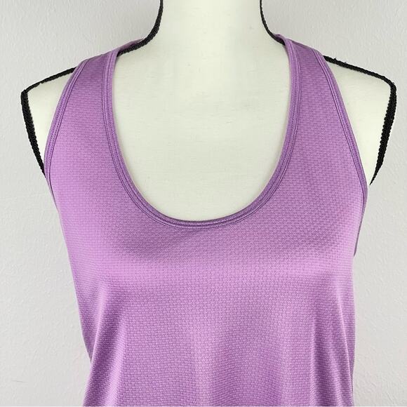 Marika Tek Lavender Dry-Wik Performance Wear T-Strap Racerback Tank Top - Large - Picture 4 of 9